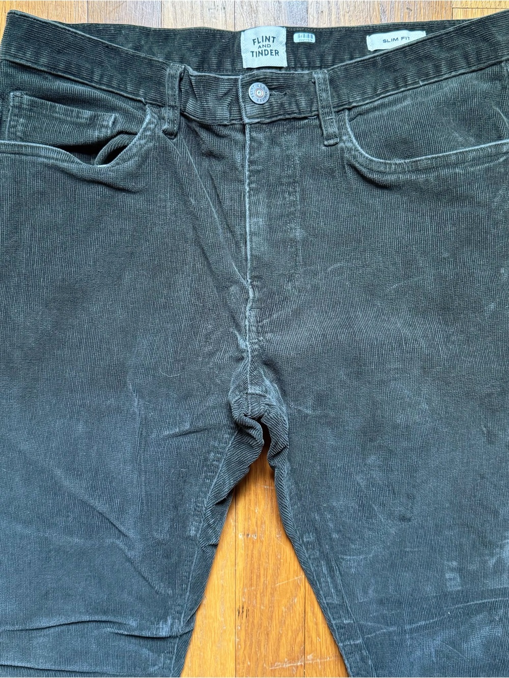 Huckberry Flint And Tinder Corduroy Slim Fit Pants